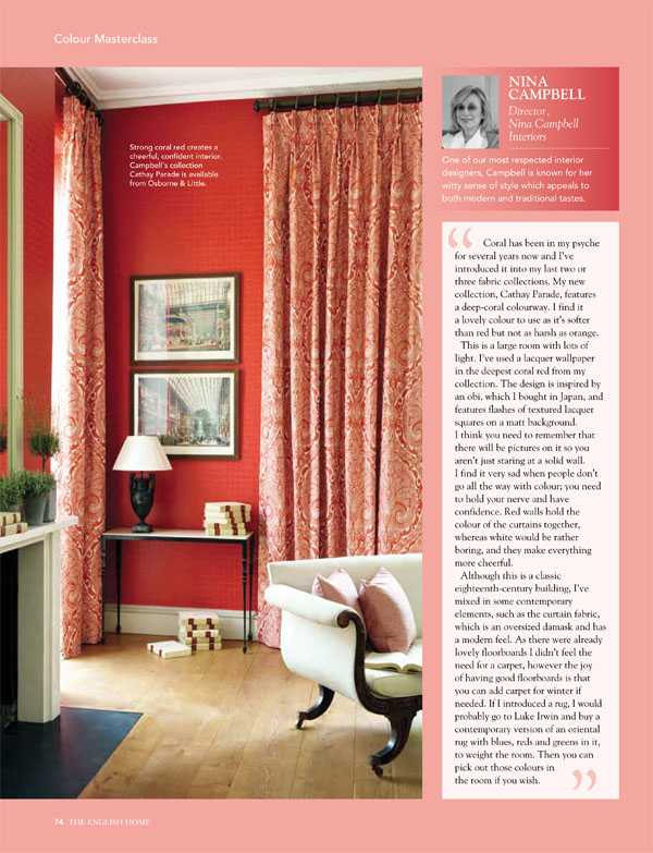 The English Home OCT 2014 Nina interview